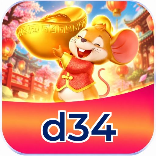 d34 Logo - Bônus de Cadastro