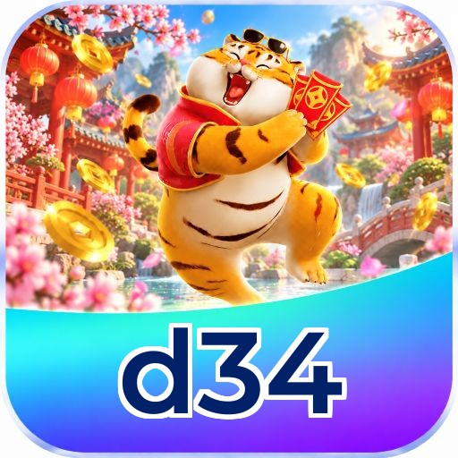 Logo d34 Cassino Ao Vivo Brasil